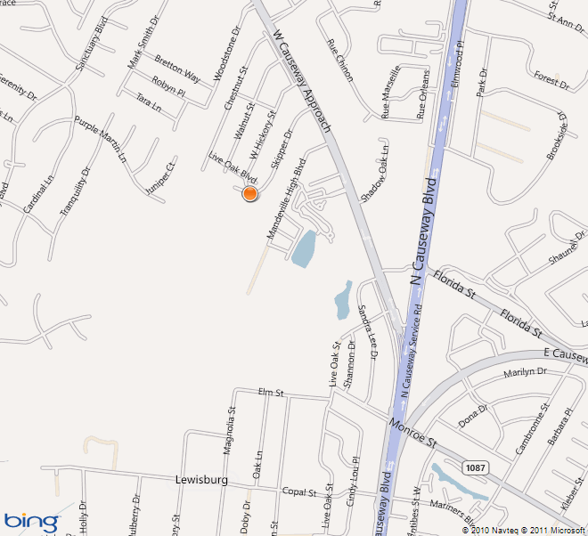 Alternative Mandeville High School Map